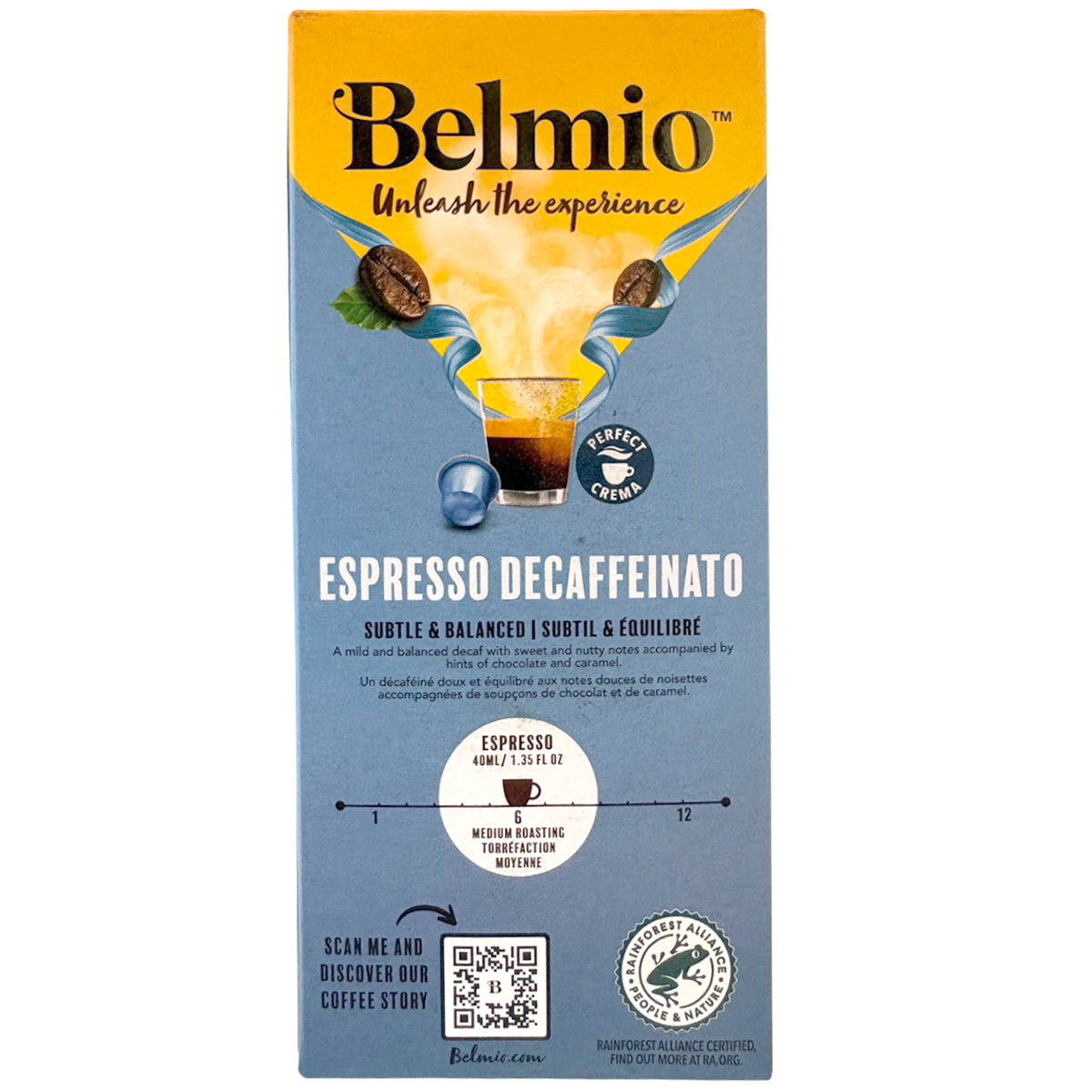 Belmio Espresso Decaffeinato (10 Capsules)