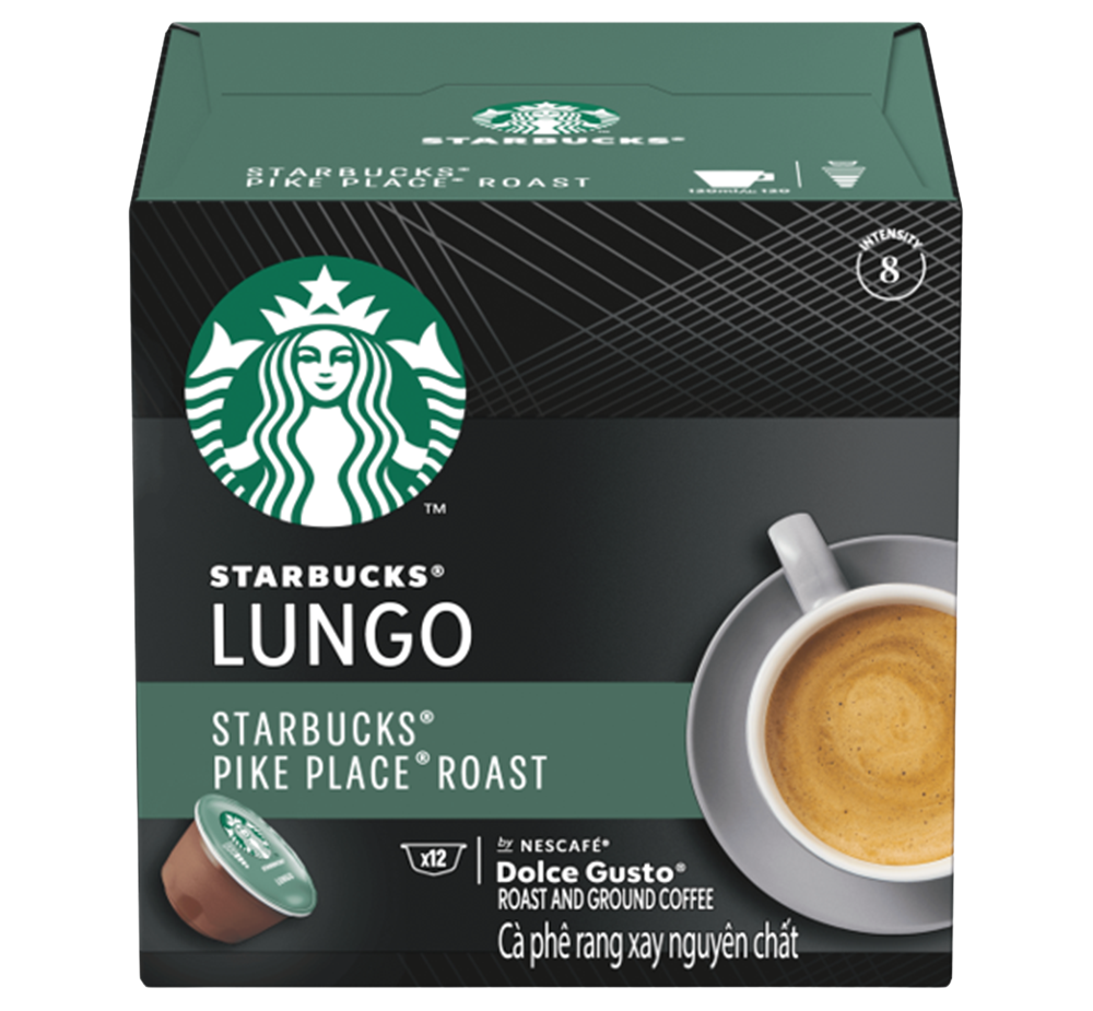Starbucks Dolce Gusto Roast Ground Coffee Pike Place