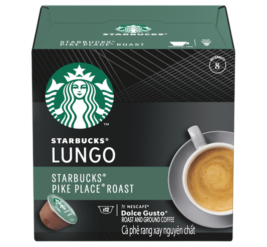Starbucks Dolce Gusto Roast Ground Coffee Pike Place