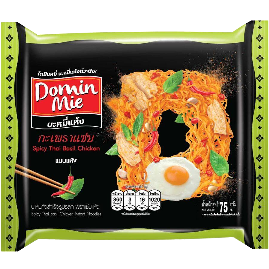 Domin Mie Spicy Thai Basil Chicken