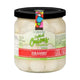 Jar of La Rambla Cocktail Onion Pickled in Brine, 345g, with onions submerged in brine in a clear glass jar.