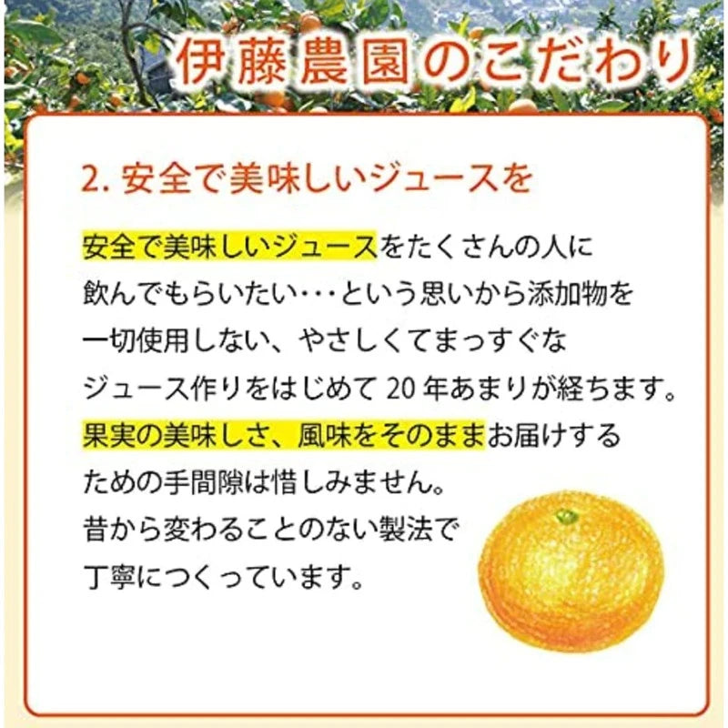 ITO Noen Japanese Yuzu Pure Juice 100ml x3
