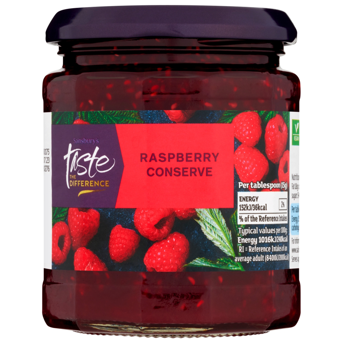 Sainsbury's Taste The Difference Raspberry Conserve