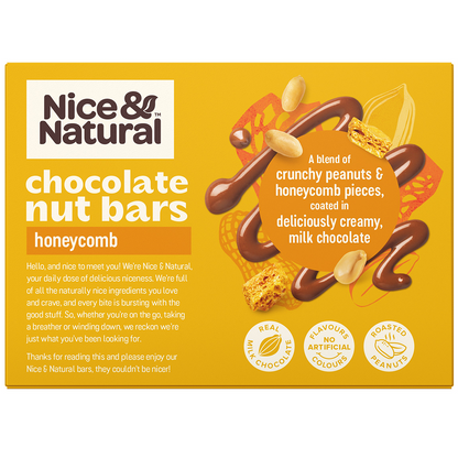 Nice & Natural Nut Bars Honeycomb