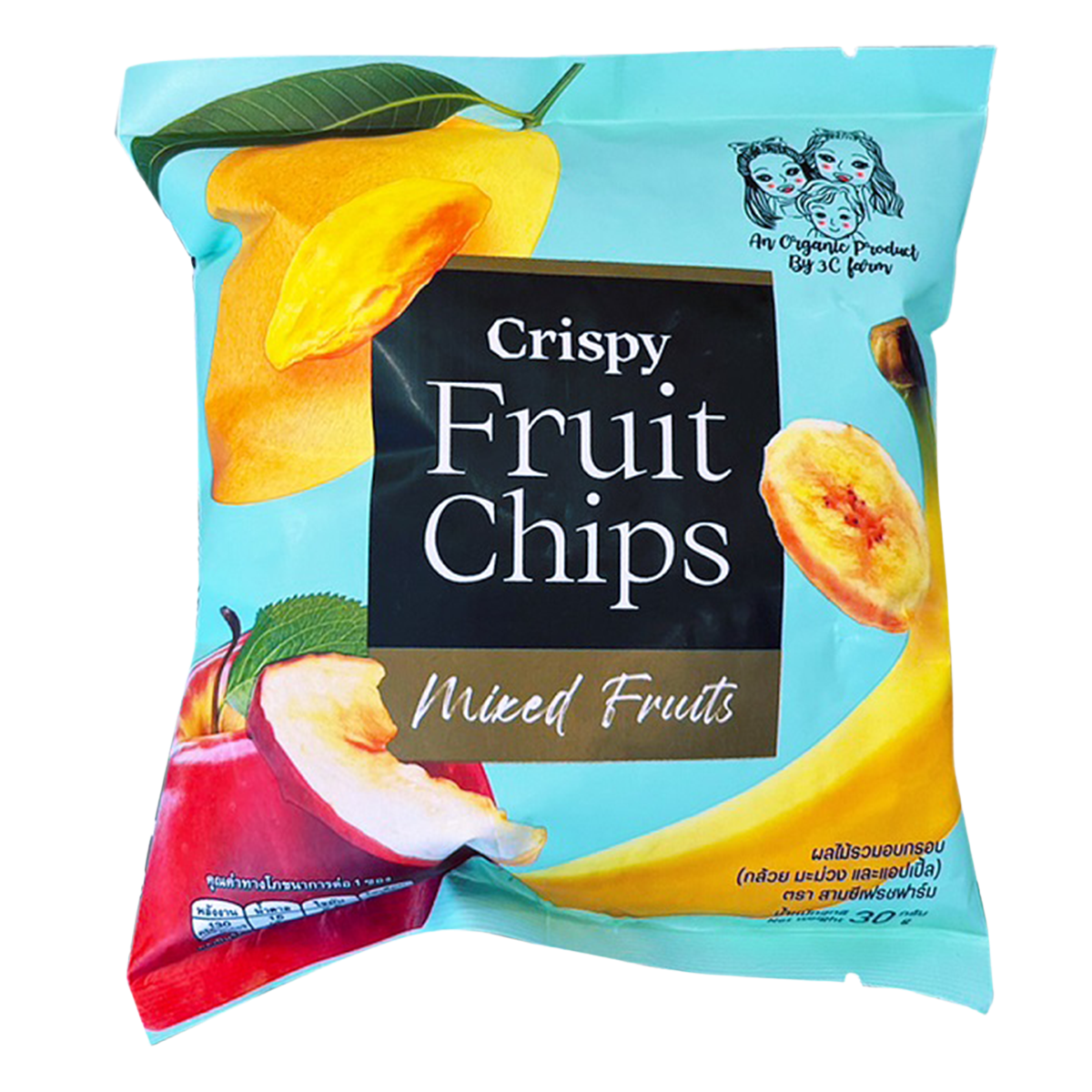 3c Fresh Farm Crispy Fruit Chips