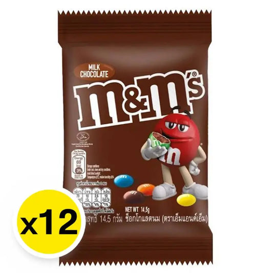 M&M Milk Chocolate 14.5g x12