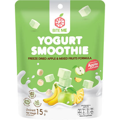 Bite Me Yogurt Smoothie-Fd Apple & Mixed Fruits