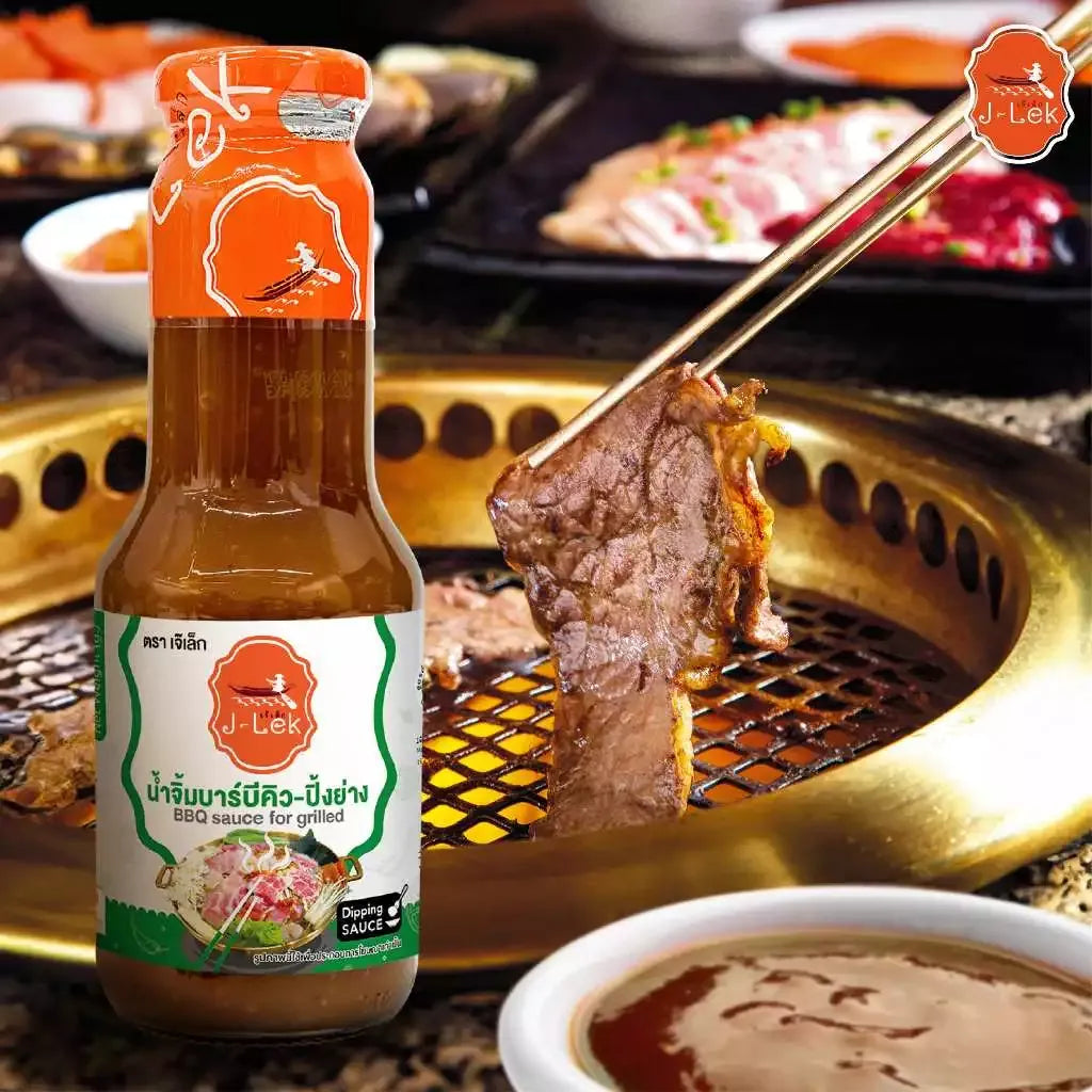 J-lek Jay Lek Barbecue Sauce Grilling Bottles 340g