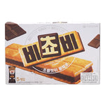 Orion Bichobi Chocolate Biscuit 125g, crispy snack in a package, ideal for sweet cravings and snack time.