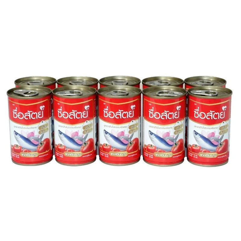 SUESAT Honest Canned Sardines In Tomato Sauce 10 Cans
