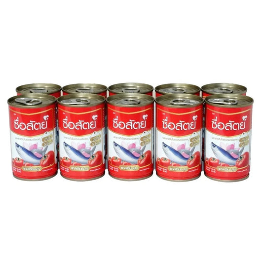 SUESAT Honest Canned Sardines In Tomato Sauce 10 Cans