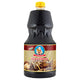 DEK SOM BOON Mushroom Soy Sauce 2L bottle with dark liquid, traditional Asian condiment for cooking and seasoning.