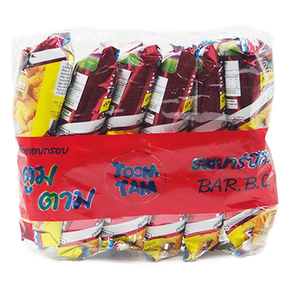Toomtam Corn Extrude Snack Bbq 23g x12