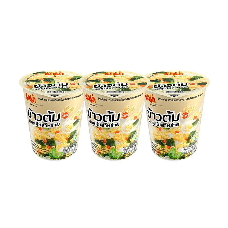 MAMA Rice Porridge Cup Seaweed Egg Soup Flavor