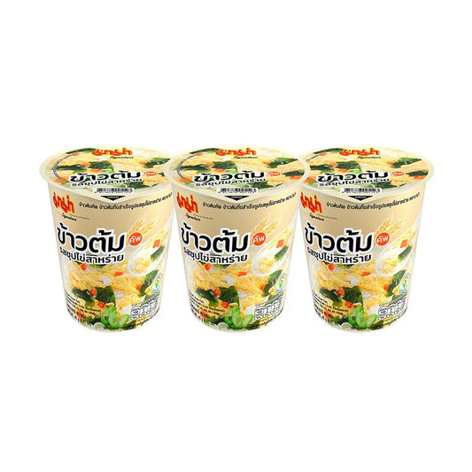 MAMA Rice Porridge Cup Seaweed Egg Soup Flavor