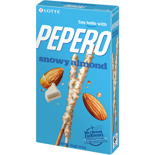 Lotte Pepero Snowy Almond