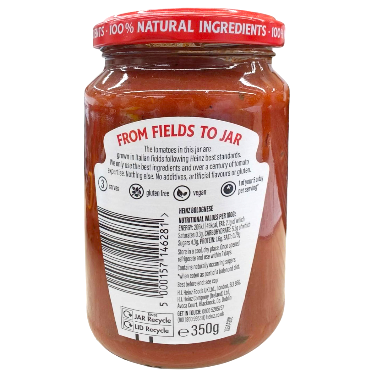 Heinz Tomato Sauce For Bolognese