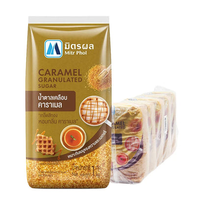 MITR PHOL Caramel Granulated Sugar 1kg x5