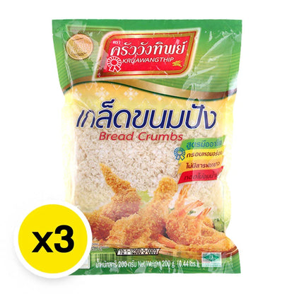 Kruawangthip Bread Crumbs 200g x3