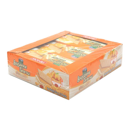 Lausanne Wafer Orange Custard 30g x12