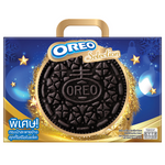 Oreo Selection Holidays Funpack featuring assorted Oreo cookies in festive packaging, perfect for holiday snacking.