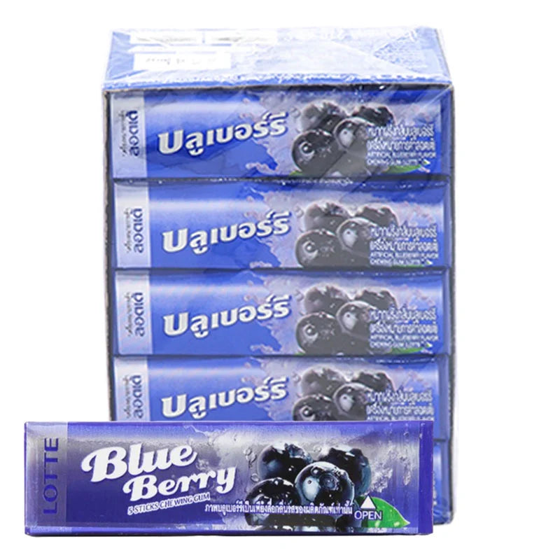 LOTTE Stick Gum Blueberry 13.5g x20