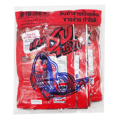 Taro Sauce Coated Fish Snack Extreme Hot Cuttlefish Flavor 18g x6