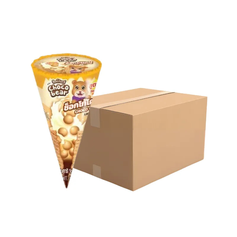 Choco Bear Chococone Milk Flavor X 24 Pack 16g x12 pcs