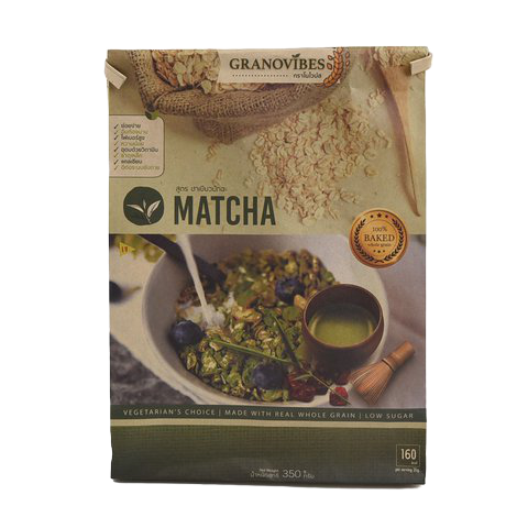 Granovibes Granola Matcha Flavour