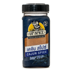 United Cajun Spice from United grocery brand, close-up of colorful Cajun seasoning in a jar.