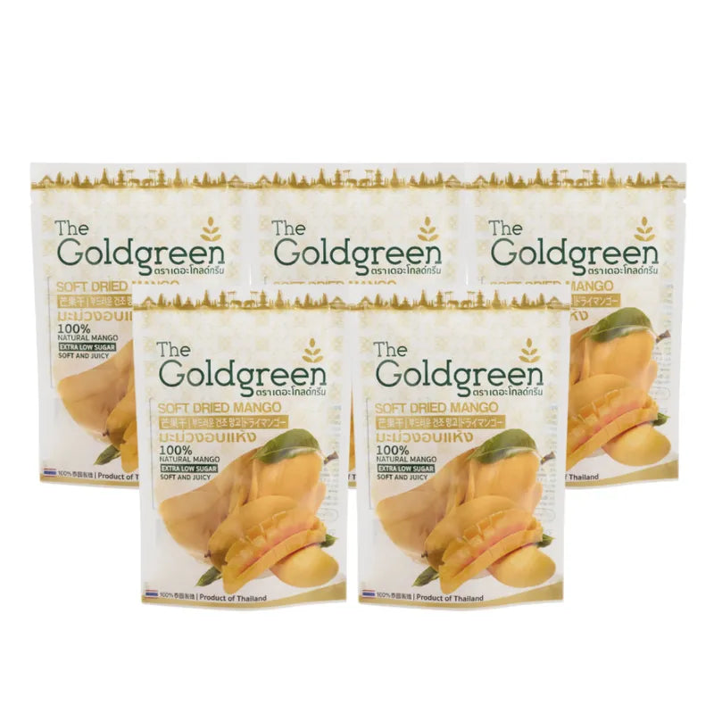THE GOLDGREEN [promotion Pack 5] - SOFT DRIED MANGO 200g