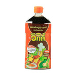 Wicky Soft Pork Marinade Formula 2 with garlic and pepper in 800g dry grocery package, showing the product label and packaging.