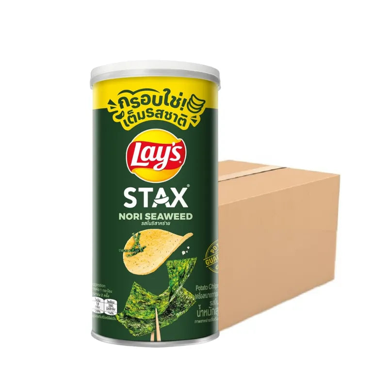 LAYS STAX NORI SEAWEED 65g x24