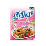 Fathai Chicken Powder 165g, dry grocery product, close-up of the packaged chicken seasoning powder in a resealable bag.