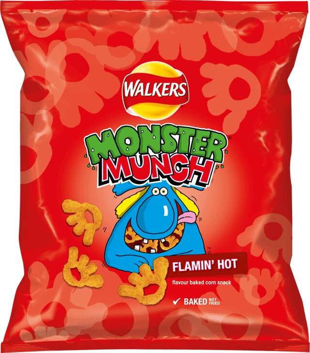 Walkers Monster Munch Flamin Hot