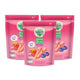DOZO Best Bite Baked Brown Jasmine Rice Puff Sticks with mixed berry flavor, 50g pack, shown in the image.