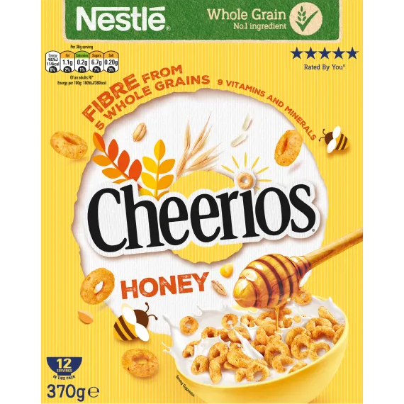 Nestle Cheerios Honey Cereal