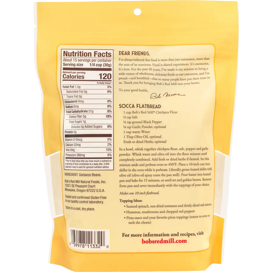Bob's Red Mill Chickpea Flour
