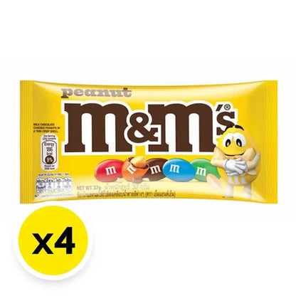 M&M Chocolate Peanut 37g x4