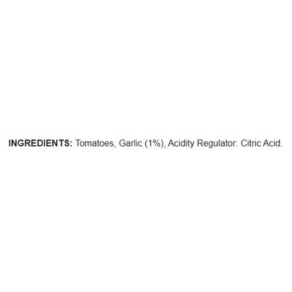 Sainsbury's Tomato Puree With Garlic