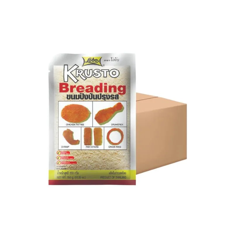 LOBO Selling The Whole Box! Seasoned Bread Crumbs 350g