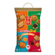 CHAOSUA Rice Cracker Mix in party size 30g, showing colorful assorted rice crackers in a resealable bag.