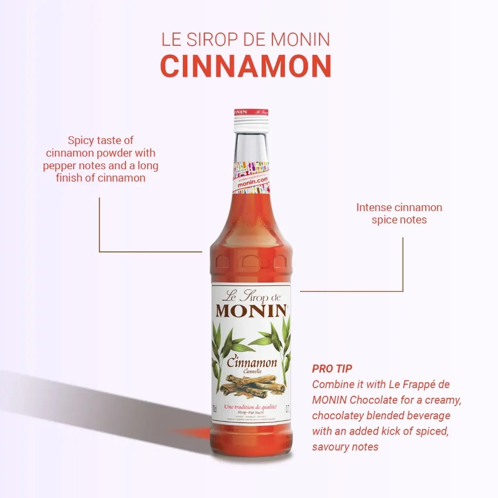 Monin Cinnamon Syrup 700ml