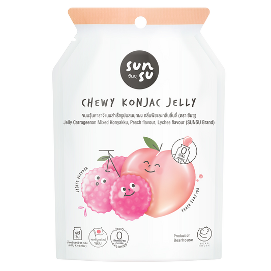 Sunsu Juicy Jelly Peach & Lychee