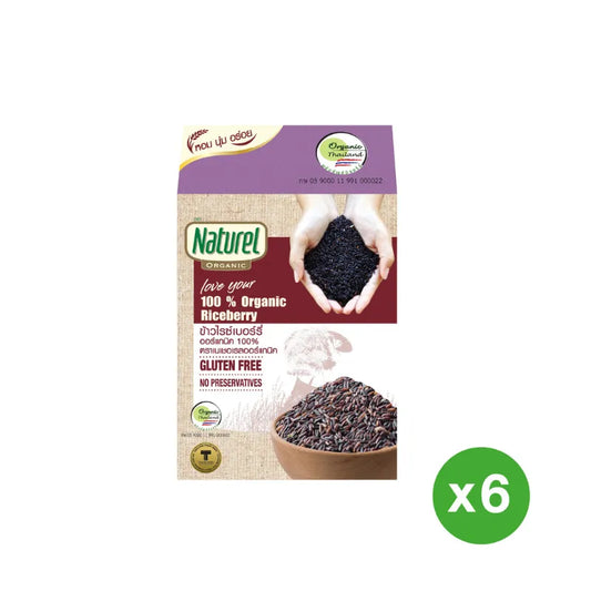 Naturel Natural Organic Riceberry Box Boxes 1kg x6