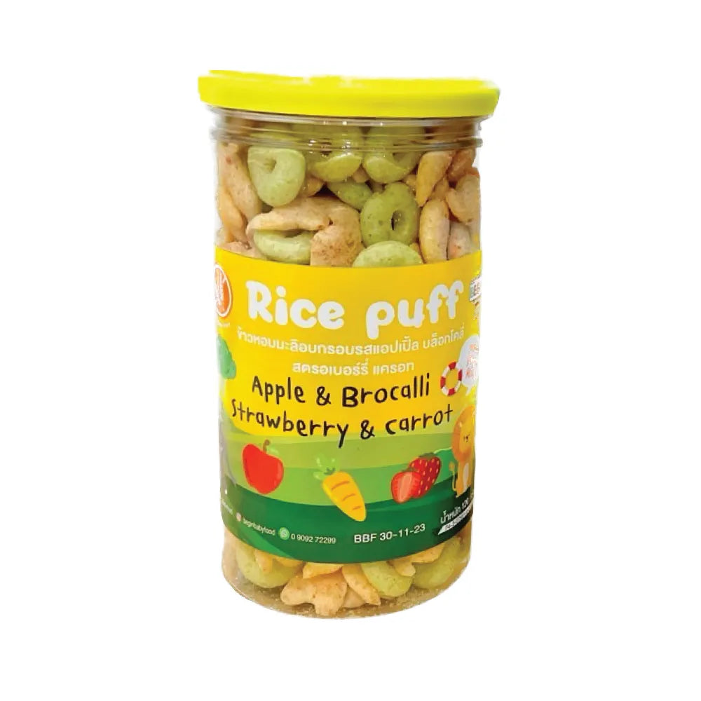 BEGIN BABY Rice Puff (jar Type Great Value) ) Crispy Rice Snacks