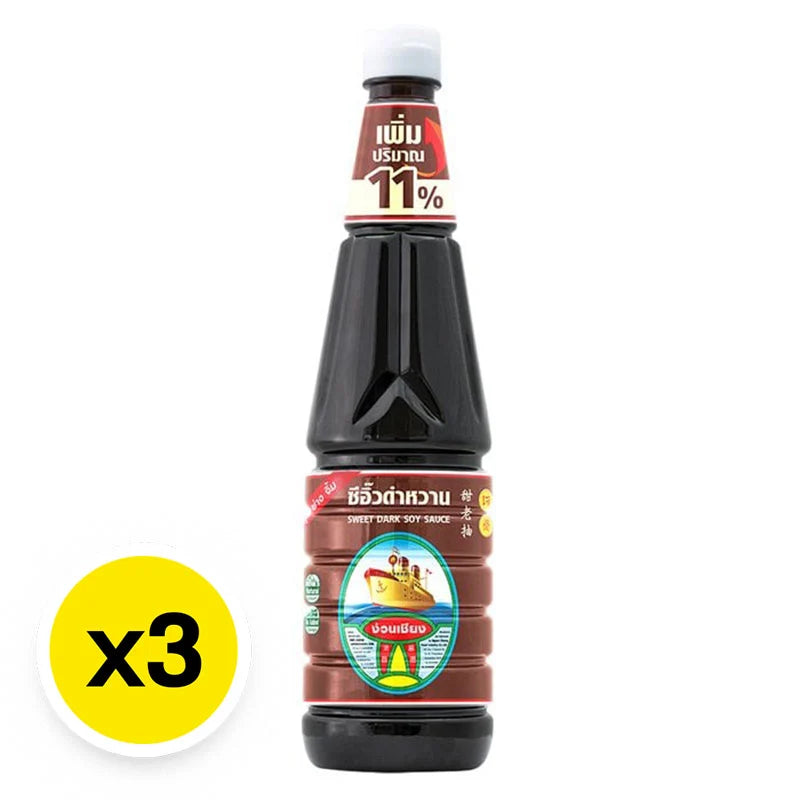 Nguan Chiang Sweet Dark Soy Sauce 950g x3