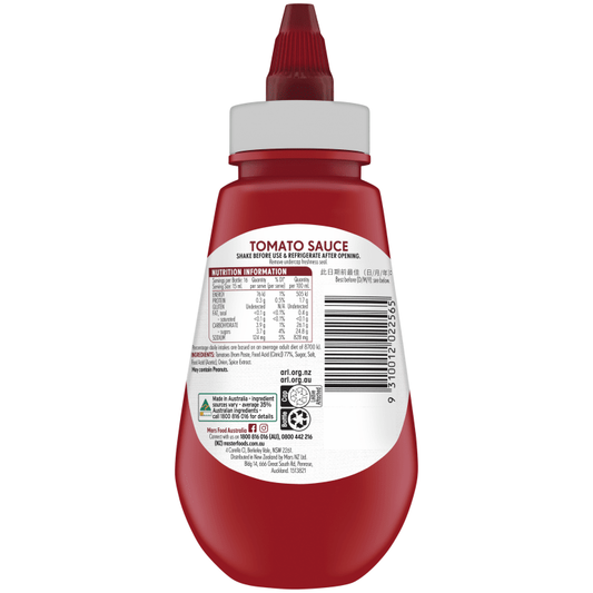 Masterfoods Tomato Sauce Squeezy Bottle
