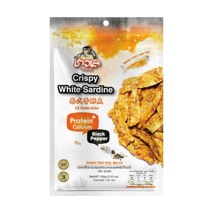 Chaolay Crispy White Sardine 100g x24