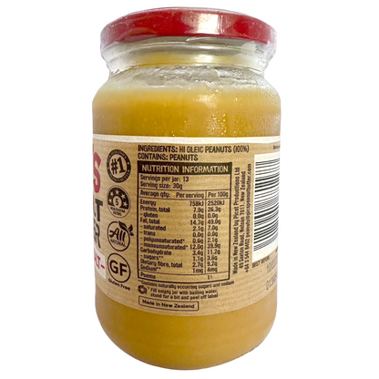 Pics Peanut Butter Smooth No Salt